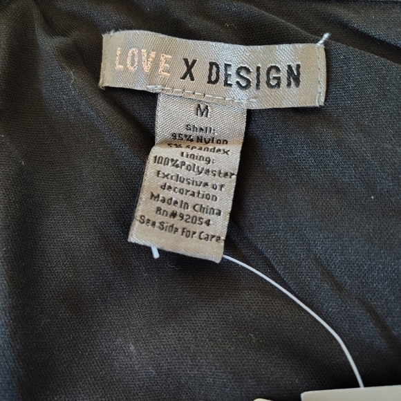 Love by Design Jupiter Sequins One Shoulder Jumpsuit Black M - Picture 10 of 13